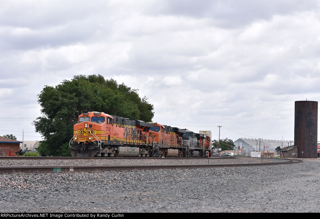 BNSF 7743 West